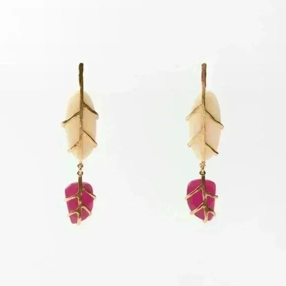 Zara Rhinestone Dangling Earrings - Picture 2 of 4